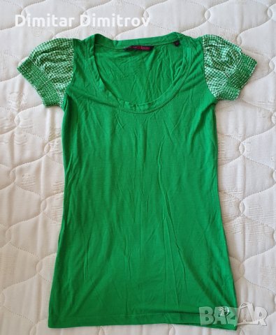 Лятна дамска блузка с къс ръкав Tom Tailor