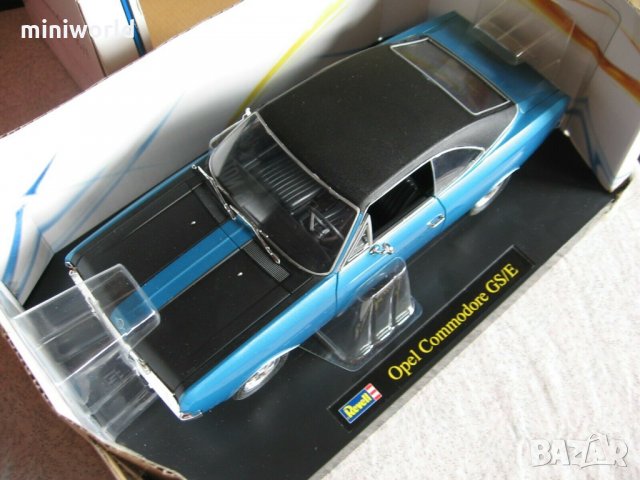 Opel Commodore A Coupe GS/E - мащаб 1:18 на Revell модела е нов в кутия, снимка 4 - Колекции - 29359456
