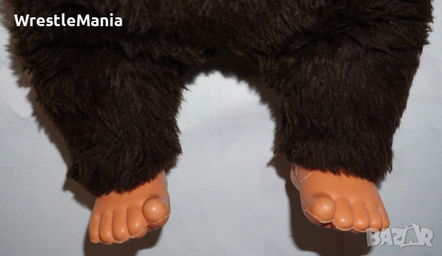 Колекционерска плюшена играчка Monchhichi Effe Made in Italy среден размер 42см, снимка 9 - Плюшени играчки - 52178285