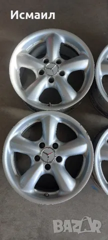 Аломиниеви джанти за Мецедес 16ц, снимка 5 - Гуми и джанти - 43778058