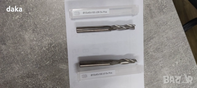 Спирални  фрезери ф 10мм за CNC рутер, снимка 2 - Диамантени и режещи инструменти - 54057170