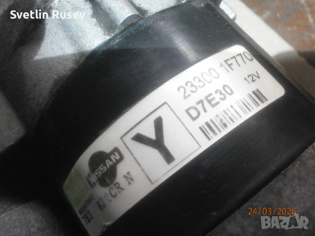 стартер Нисан микра К12, снимка 6 - Части - 53960404