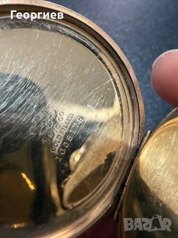 Джобен часовник FORTUNE Waltham, USA, снимка 3 - Антикварни и старинни предмети - 52398942