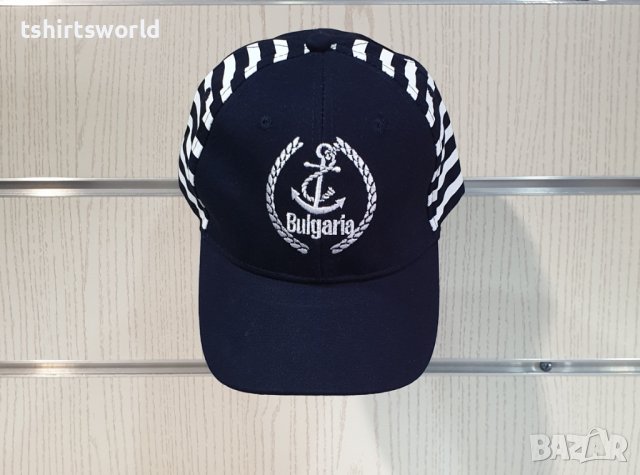 Нова шапка с козирка Морски мотив, Котва, България, снимка 4 - Шапки - 36922660
