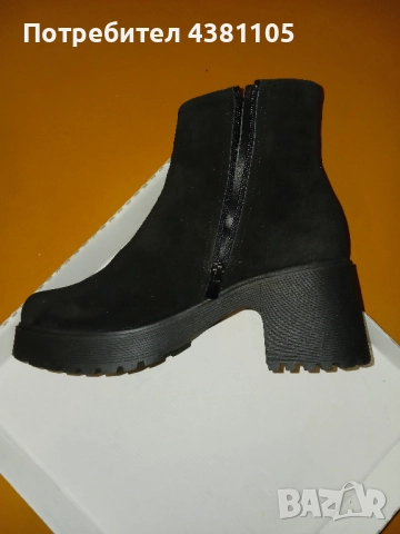 Боти от естествена кожа, снимка 5 - Дамски боти - 52056357