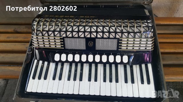 Акордеон Хонер Вокс Hohner Vox 120баса, снимка 4 - Акордеони - 30002574