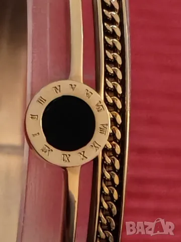 Дамска гривна от неръждаема стомана. , снимка 3 - Гривни - 50323067