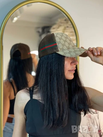 шапки с козирка louis vuitton gucci , снимка 8 - Шапки - 51293966