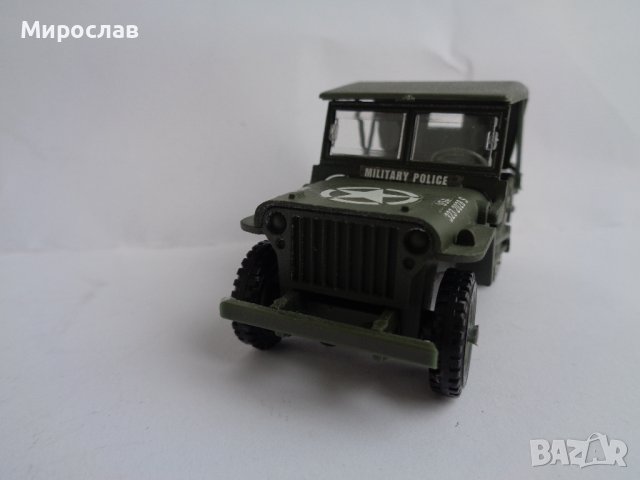 SOLIDO 1/43 JEEP WILLYS ИГРАЧКА КОЛИЧКА ВОЕНЕН МОДЕЛ ДЖИП, снимка 2 - Колекции - 44349802