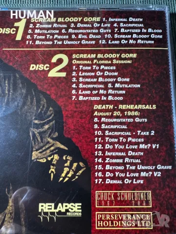 Death - Malevolent Creation - Benediction , снимка 5 - CD дискове - 48305324