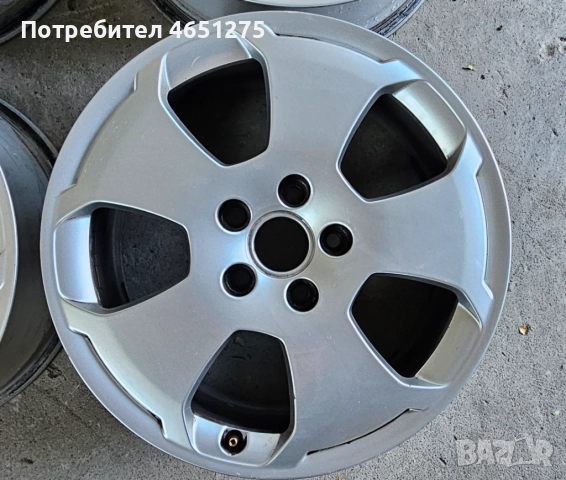 Оригинални немски алуминиеви джанти 17 цола за Ауди/Фолксваген/Шкода/Сеат, снимка 3 - Гуми и джанти - 52436134