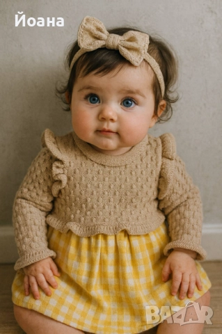 Бебешки роклички, снимка 5 - Комплекти за бебе - 52959401