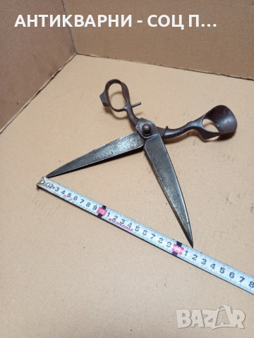 Стара Немска Кожарска Ножица., снимка 11 - Антикварни и старинни предмети - 51537774