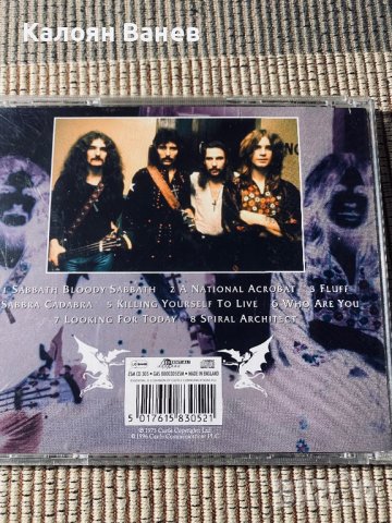 Black Sabbath , снимка 15 - CD дискове - 37920813
