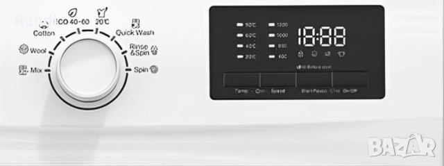 Пералня Muhler SWM610WE,6kg,1000rpm, снимка 3 - Перални - 53224376