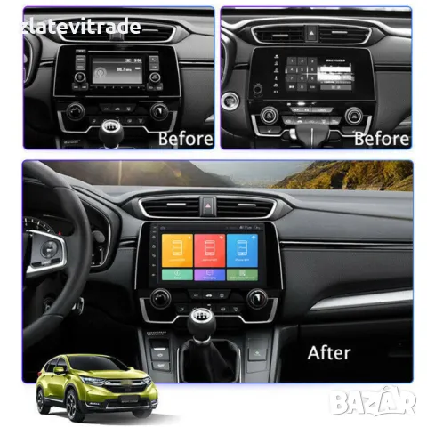 HONDA 2017/2022 CRV 9" андроид навигация, 9864, снимка 5 - Навигация за кола - 48295729