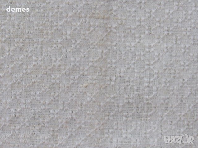  Ръчно изработена памучна кърпа от 40-те год. ХХ в. 69/46см, снимка 2 - Други - 31230056