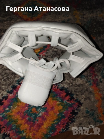 Бяла Каска размер М, снимка 5 - Спортна екипировка - 53931179