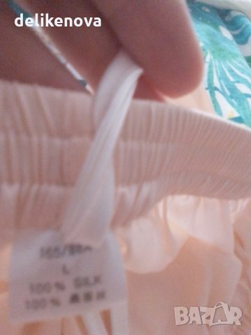 Долница от пижама. 100% Коприна, снимка 3 - Пижами - 33721428