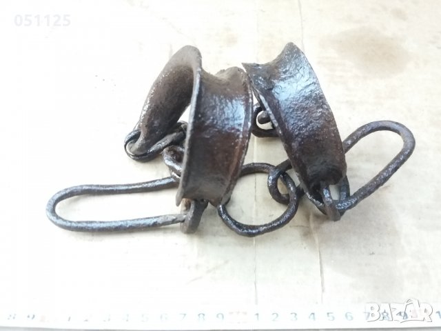 комплект ковани масивни букай , окови , пранги , белезници , снимка 10 - Антикварни и старинни предмети - 31758847