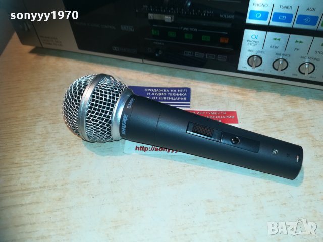 shure sm58 swiss-внос швеицария 0312201757, снимка 11 - Микрофони - 31004695