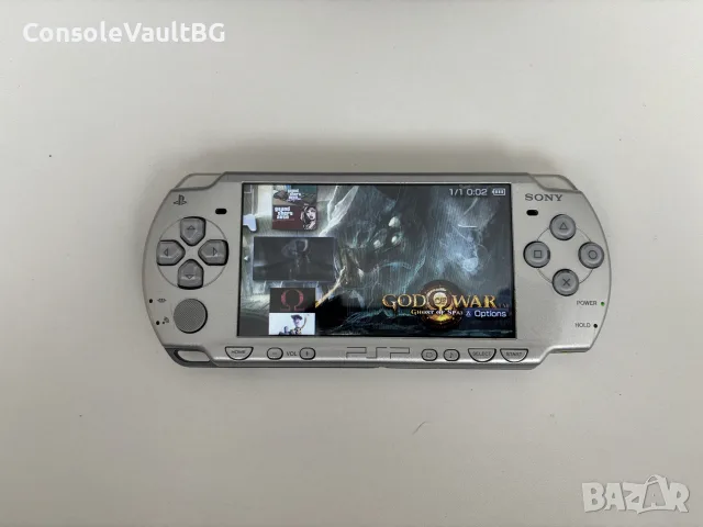 Хакнат Sony PSP 2004 + 64GB карта с 40 игри , снимка 9 - PlayStation конзоли - 56223517