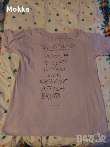 Дамска тениска Moschino, снимка 5 - Тениски - 49250557