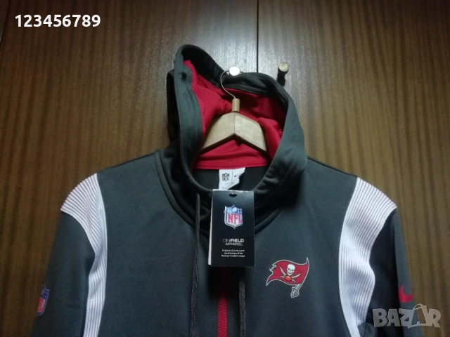 Tampa Bay Buccaneers Nike Therma-Fit ново оригинално горнище суичър NFL On Field , снимка 4 - Спортни дрехи, екипи - 53156360