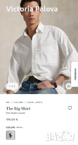 Скъпа маркова  риза RALPH LAUREN  оригинал, снимка 18 - Ризи - 50678244