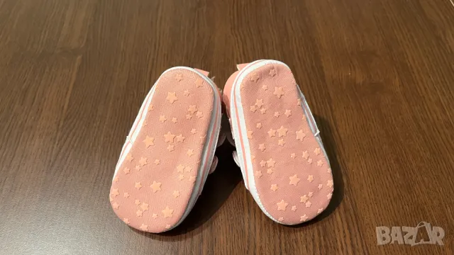 Буйки за бебе (момиче). НОВИ, снимка 2 - Бебешки обувки - 48732889