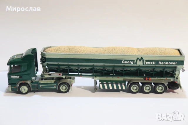 HERPA 1:87 H0 SCANIA ТИР КАМИОН ИГРАЧКА КОЛИЧКА МОДЕЛ, снимка 10 - Колекции - 50767151