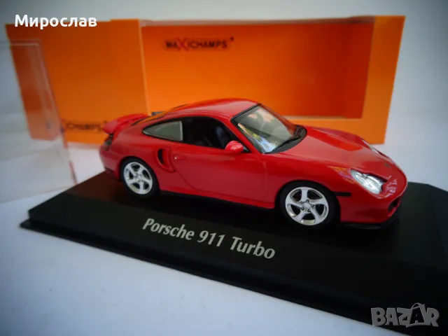 1:43 Minichamps/MAXICHAMPS PORSCHE 911 КОЛИЧКА МОДЕЛ, снимка 7 - Колекции - 47690706