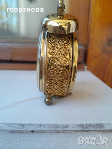 изящен механичен будилник Blessing, снимка 3 - Антикварни и старинни предмети - 54341587