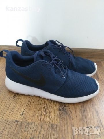  Nike Roshe Run Navy Black White - страхотни мъжки маратонки, снимка 3 - Маратонки - 34403374