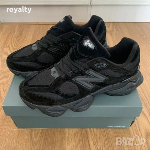 New Balance 9060 Нови Черни Оригинални Маратонки 36-45 Номер с Кутия 