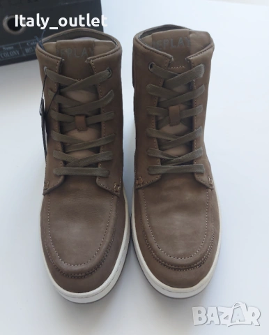 Нови и Оригинални боти Replay размер 40, естествена кожа, снимка 3 - Мъжки боти - 53130879