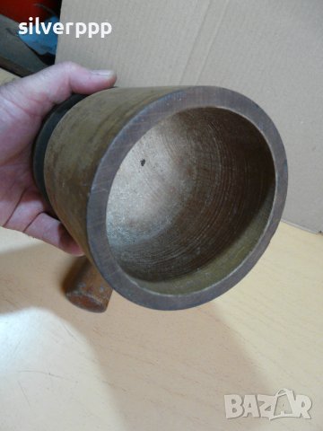  Стар дървен хаван , снимка 3 - Други ценни предмети - 38194805