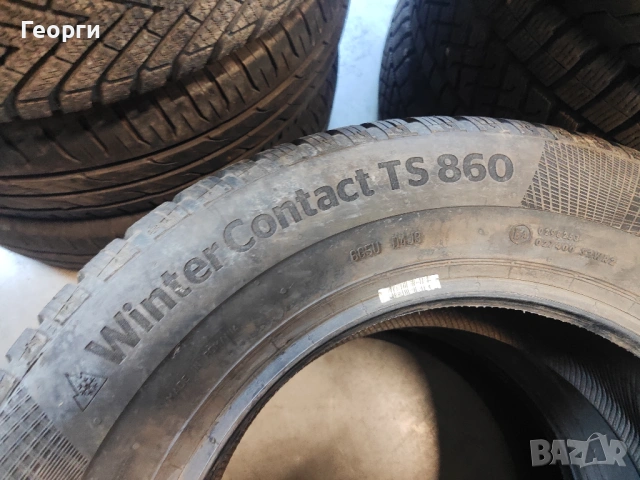 2бр. зимни гуми 215/65/15 Continental, снимка 3 - Гуми и джанти - 54206662