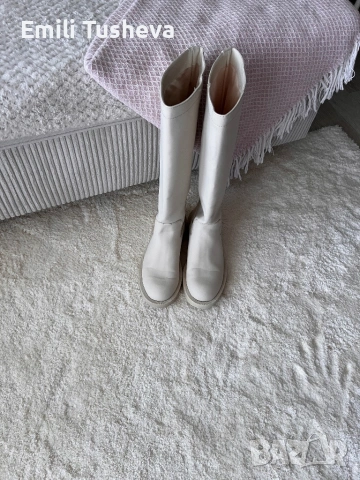 Яке от габардин с пухкава яка, снимка 11 - Якета - 53309444