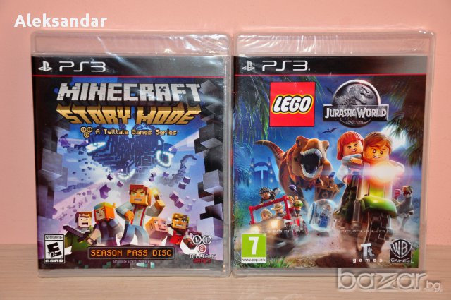 Нови ps3,Minecraft,Spongebob,Panda 3,Lego Jurassic,панда,лего, пс3 в ...