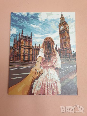 Нова картина Следвай ме Лондон Биг Бен, снимка 2 - Картини - 31670428