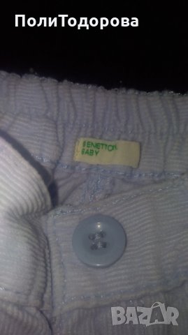 Бебешки панталон BENETTON , снимка 2 - Панталони и долнища за бебе - 35016772