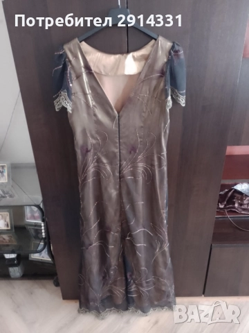 Официална дамска рокля - ръчна изработка , снимка 2 - Рокли - 51483812