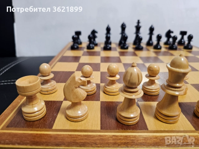 Стар шах, снимка 4 - Антикварни и старинни предмети - 54275202