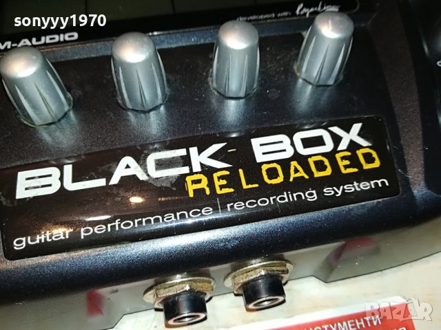 m-audio BLACK BOX 9V AC-внос swiss 2805222142M, снимка 10 - Ресийвъри, усилватели, смесителни пултове - 36905605