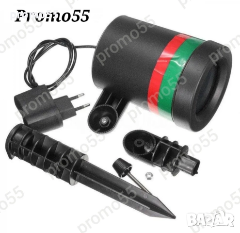 Светлинен Лазерен Проектор Декорация за Коледа 5в1, снимка 12 - Други - 52596139