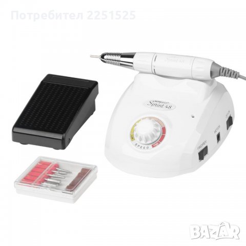 Мощна 65 W, 35 000 оборота Електрическа пила за нокти, маникюр, педикюр, снимка 5 - Педикюр и маникюр - 40097292