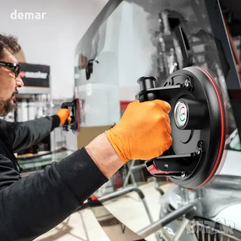 Avhrit 20 см вакуумна вендуза, повдигач за стъкло, 220 кг товароподемност, снимка 7 - Други стоки за дома - 48862531