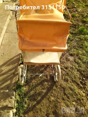 Голяма ретро количка за кукли., снимка 3 - Други ценни предмети - 40450757