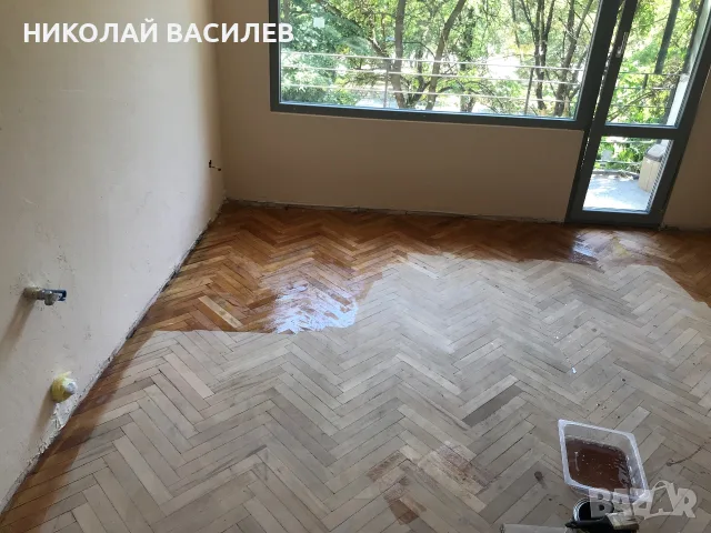 Лакиране  на подови  настилки  ; паркети / дюшемета  и  други  ., снимка 9 - Дърводелски услуги - 55754357
